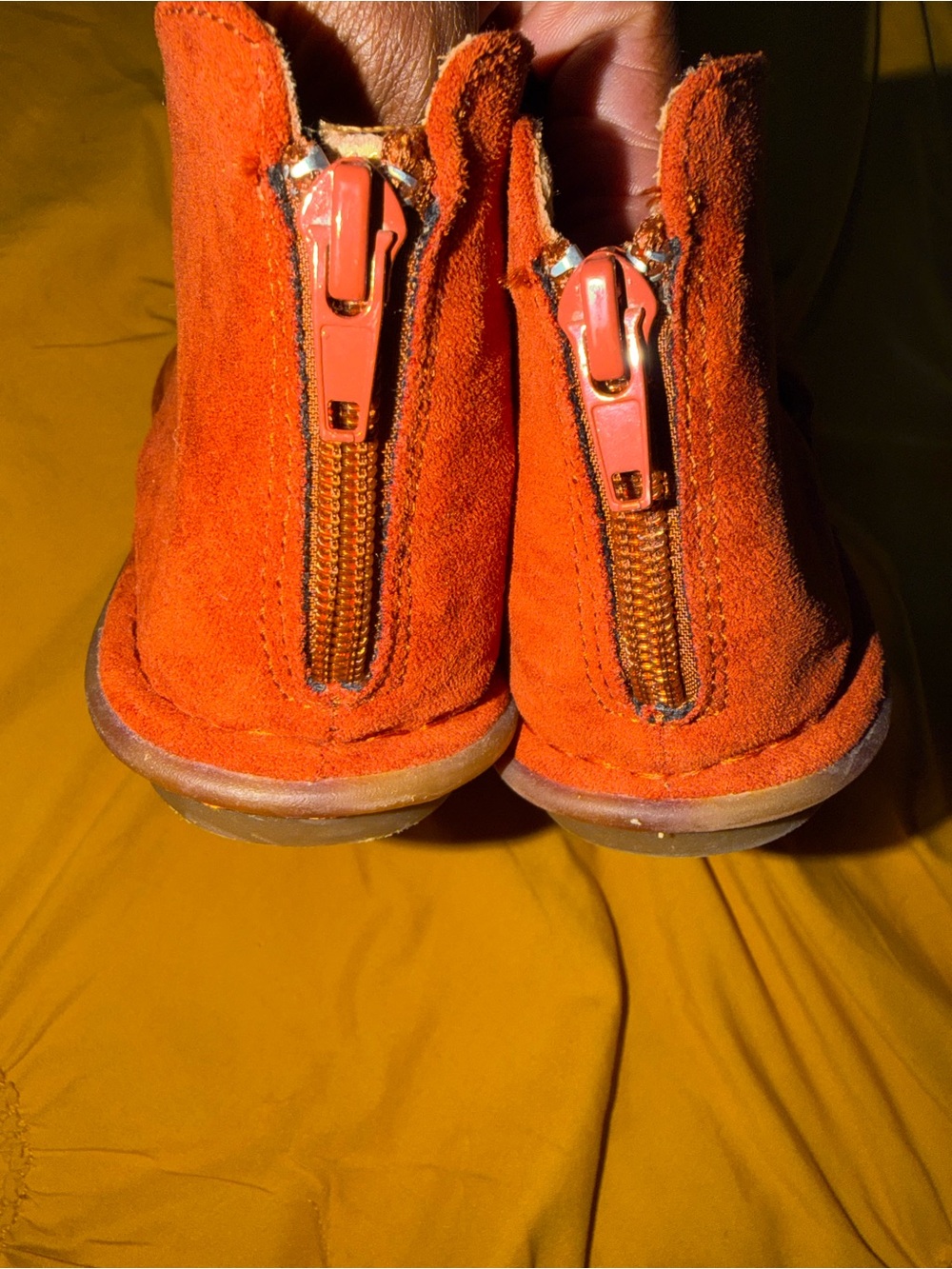 B.o.c Cross‑Front Open Toe Sandals in Rust Red - Picture 4 of 6